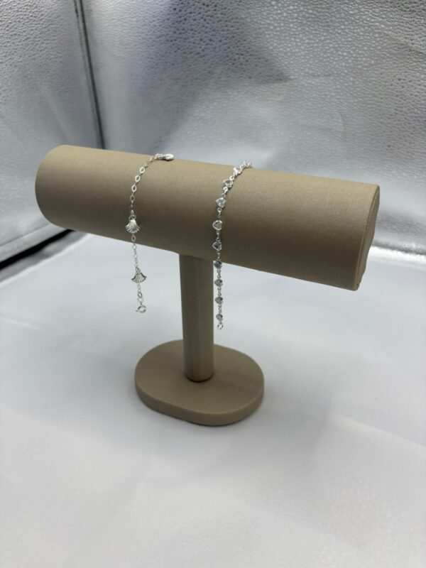 Pulseira Coraçao e Concha