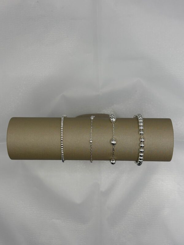 Pulseiras De Bolinhas 4 Modelo - Imagem 2