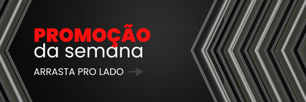 Capa de Email Promoção da Semana Moderno Preto e Amarelo