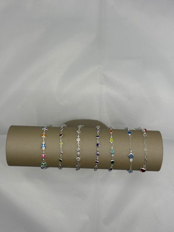 Pulseira Fina Colorida - Imagem 2